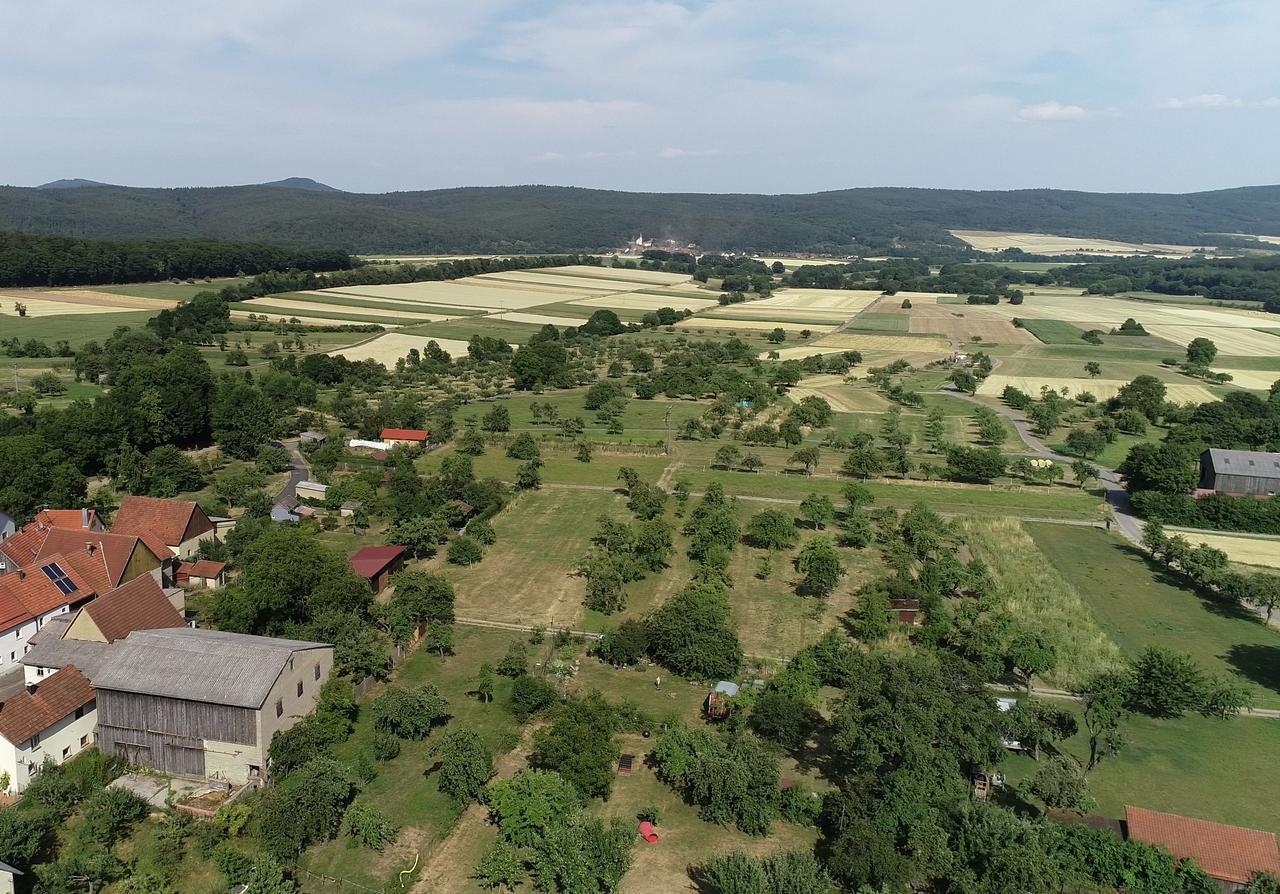 Ferienhaus Vom Bahratal Hausen  Exterior foto