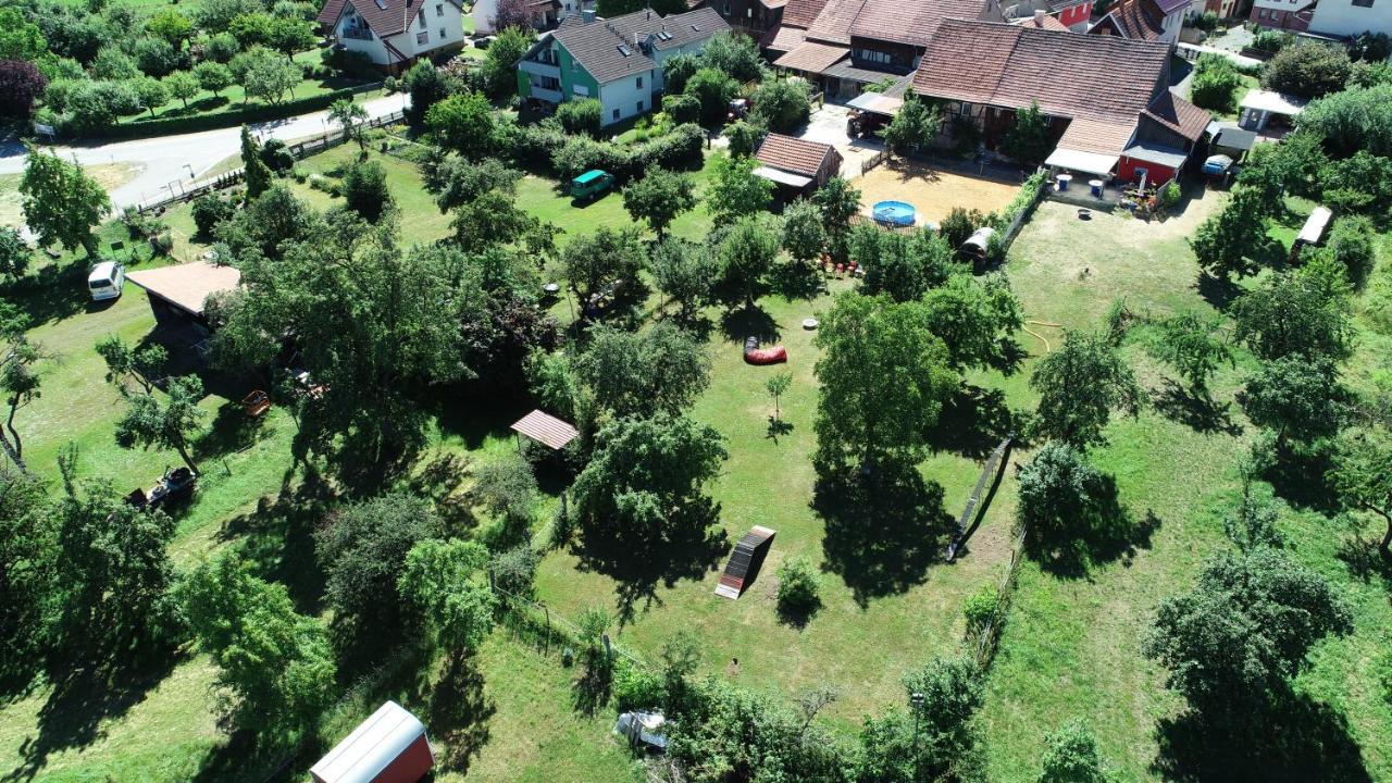 Ferienhaus Vom Bahratal Hausen  Exterior foto